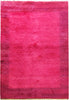 Load image into Gallery viewer, 5&#39; x 6&#39;-CLEARANCE SALE-Handmade-Wool-SOLID-RED-RUG.jpg