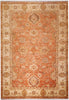 Load image into Gallery viewer, 5 x 9 Oushak Chobi Zigler Rug Warm soft CORAL #5367