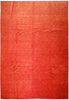 Load image into Gallery viewer, 9.3 x 12.2 CONTEMPORARY HANDMADE SOFT WOOL RUG SOLID CORAL RED F-5380