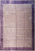 Load image into Gallery viewer, 8.2 x 9.10 Solid Purple Lavendar Fine Wool Handmade Rug F-5388