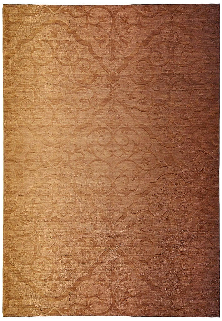 8 x 11 Contemporary Wool Rug Raised Wool Pile #5474