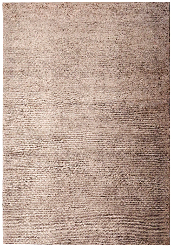 6 x 9 MODERN HANDMADE RUG LIGHT GRAY #5490