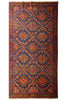 Load image into Gallery viewer, 7.2 x 11.8 ANTIQUE Russian Sumak Flat Weave Rug #F-5510