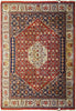 Load image into Gallery viewer, 8&#39; x 10&#39; Fine Silky Wool Bijar Fine Quality Handmade Rug 240 KPSI F-5534