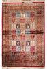 Load image into Gallery viewer, 3&#39; x 5&#39; Turkish Baktiar Garden Silk rug   #F-5563