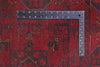 Load image into Gallery viewer, 2.11 x 9.4 RUNNER Dark Red Afghan Khal Mohammadi Rug Ethnic Tribal Rug PK76