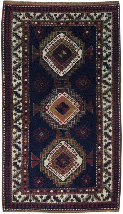 4x7 Antique Caucasian Kazak Rug - Caucsian Region - bestrugplace