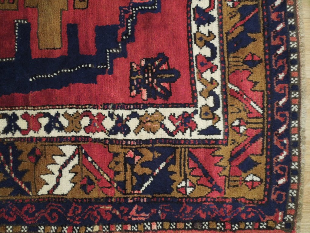 5 x 7.2 Pink Antique Caucasian Kazak Rug #B-71223