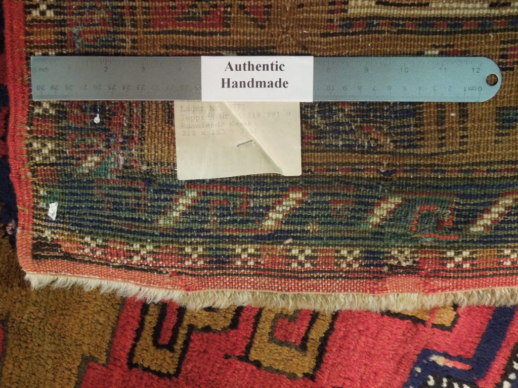 5 x 7.2 Pink Antique Caucasian Kazak Rug #B-71223