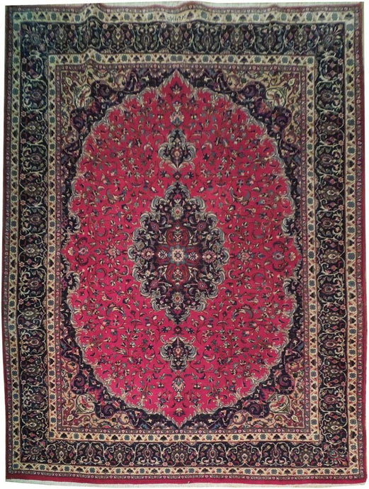 10x13 Authentic Handmade Signed Persian Rug - Iran - bestrugplace