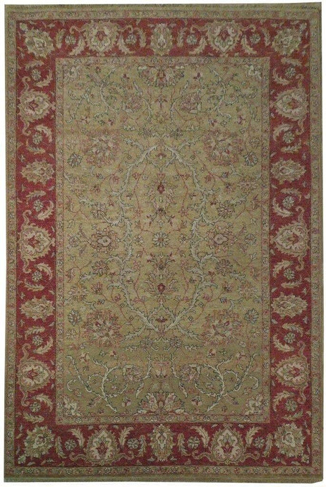 6x9 Vegetable Dyed Chobi Rug - India - bestrugplace