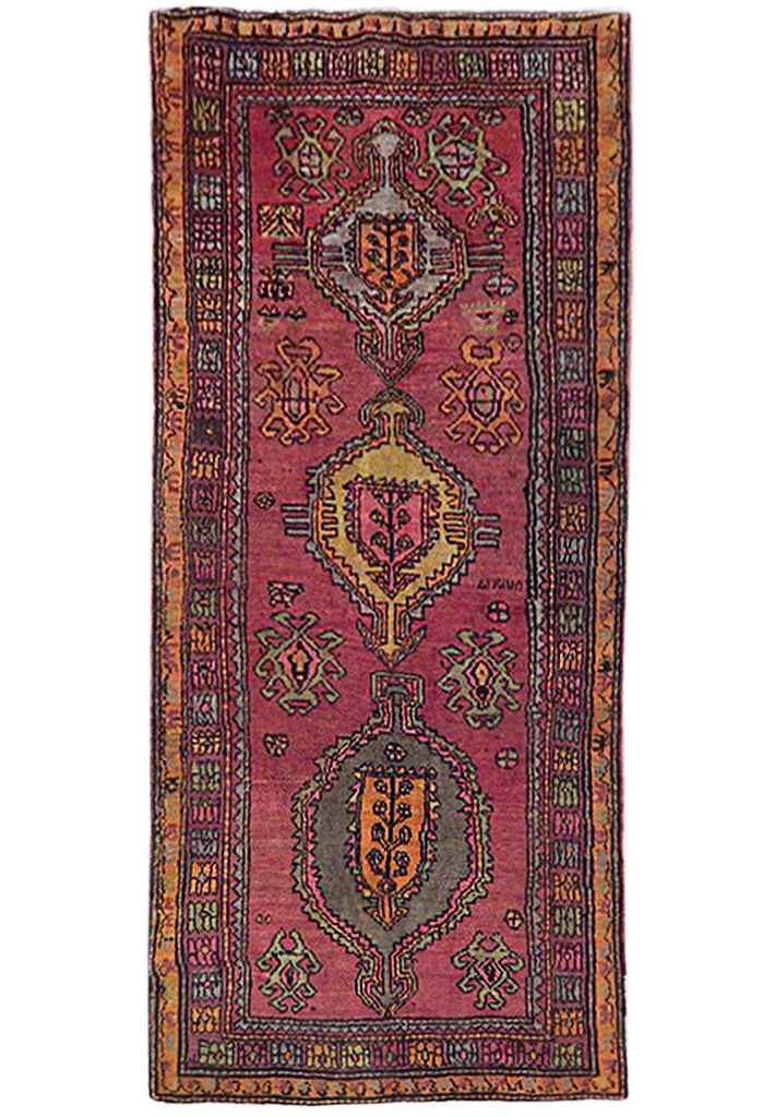 4' x 8' Pink-Antique-Caucasian-Kazak-Rug .jpg
