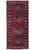Load image into Gallery viewer, 5 x 8.6 Magenta Pink Antique Caucasian Kazak Rug 71538