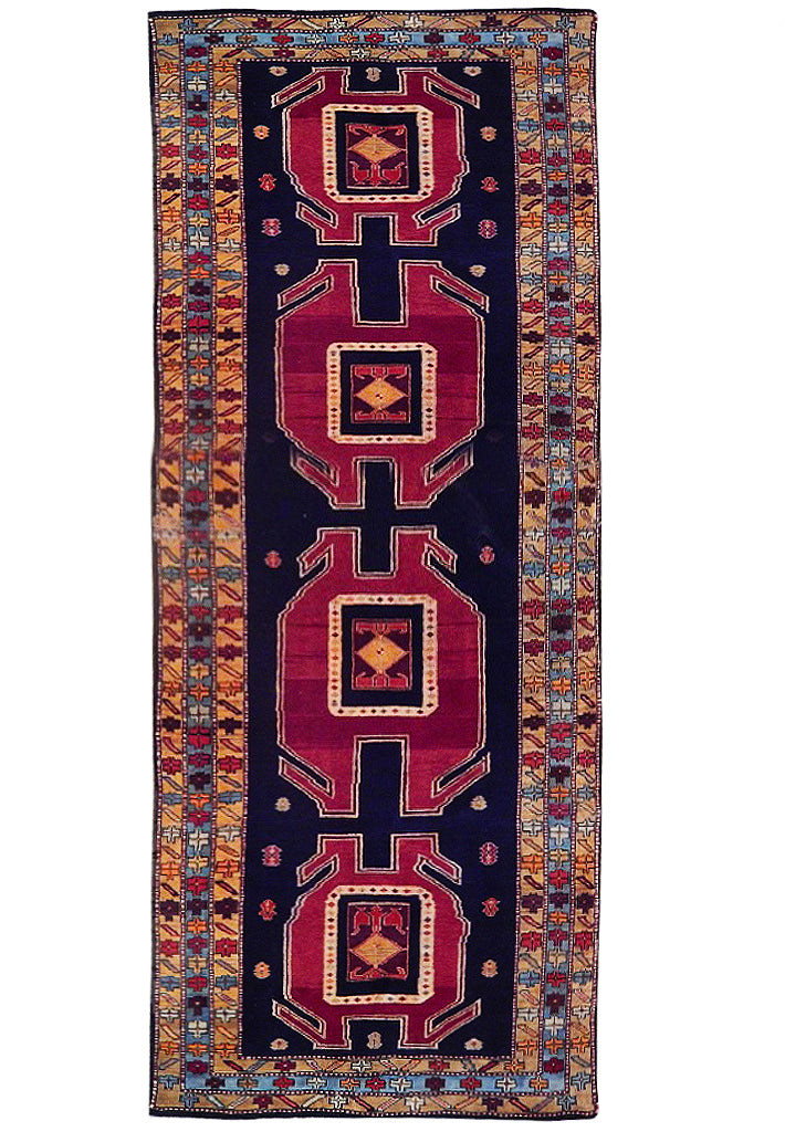 5' x 10' Hot-Pink-Semi-Antique-Persian-Hamadan-Runner.jpg
