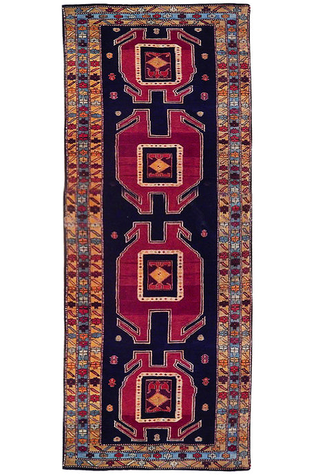 5' x 10' Hot-Pink-Semi-Antique-Persian-Hamadan-Runner.jpg