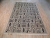 Load image into Gallery viewer, 6.9 x 9.9 Beige Semi-Antique Persian Bakhtiari Rug 71943