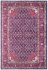 Load image into Gallery viewer, 6.10 x 10.10 Navy Blue Semi-Antique Persian Herati Rug #B-72027