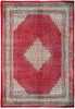 Load image into Gallery viewer, 7.2 x 10.10 Red Persian Mir Sarouk Rug 72071