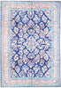 Load image into Gallery viewer, 7 x 10.4 White Ivory Semi Antique Persian Sarouk Rug 72243