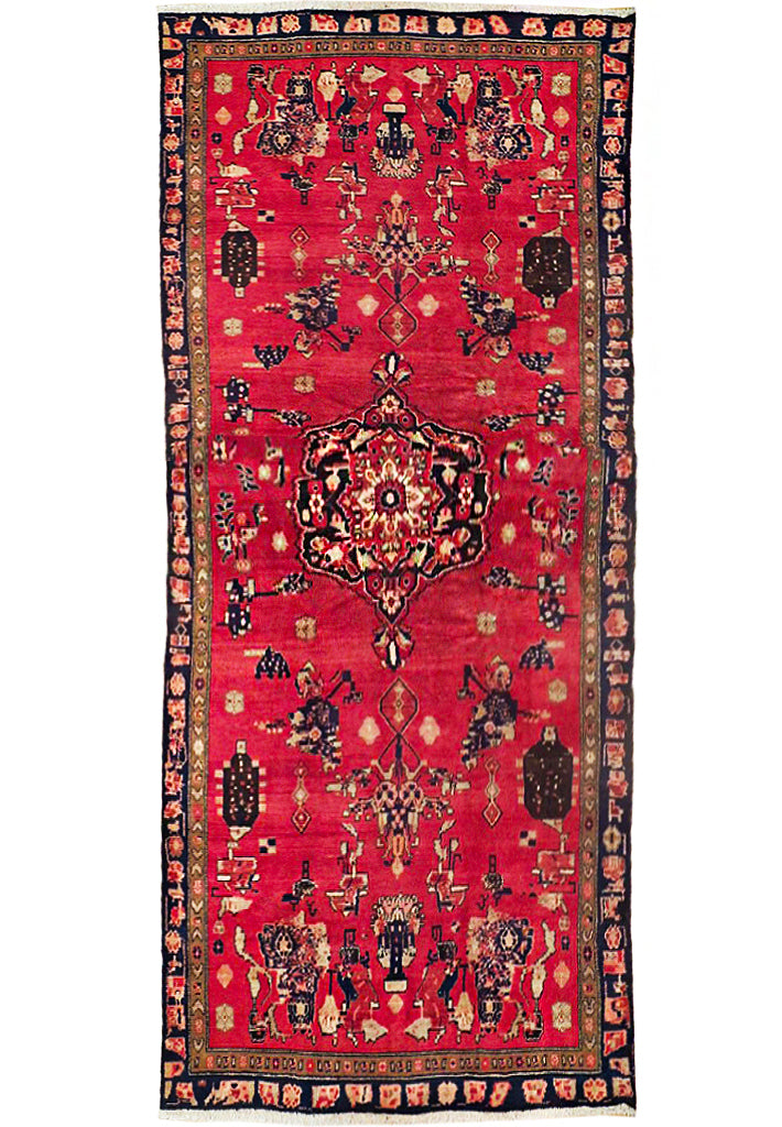 5' x 11'-Red-Semi-Antique-Persian-Herati-Runner.jpg