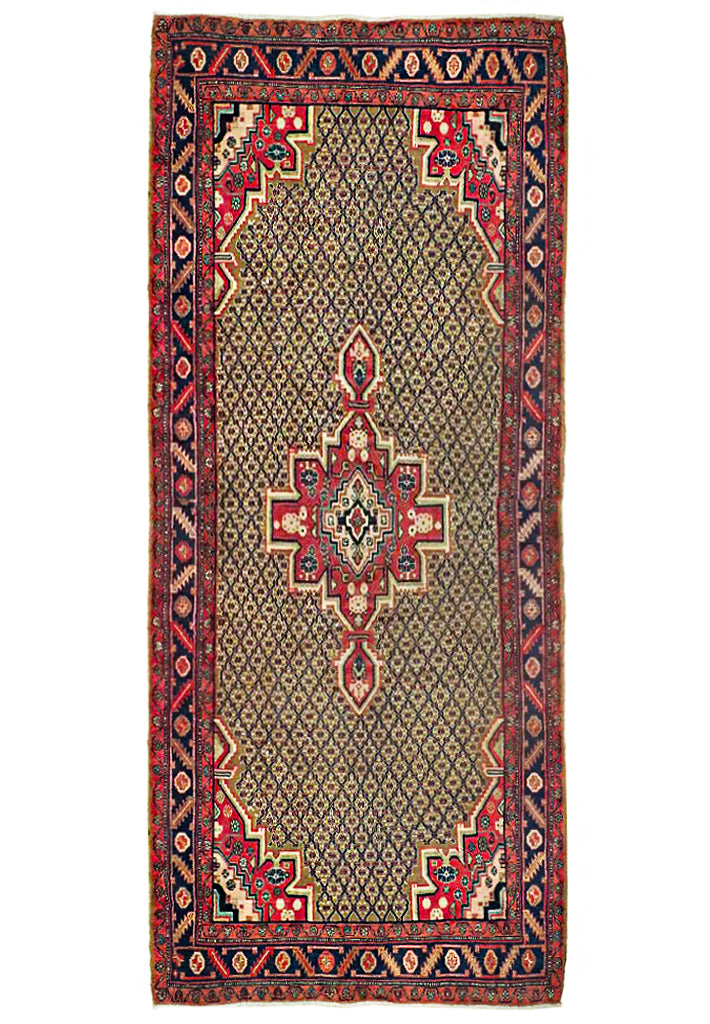 5' x 11'-Salmon-Semi-Antique-Persian-Koliai-Runner.jpg