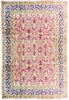 Load image into Gallery viewer, 6.10 x 9.11 Light Salmon Fine Persian Bijar Rug 72301