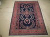 Load image into Gallery viewer, 7.2 x 10 Navy Blue Fine Persian Lilihan Sarouk Rug 72317