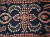 Load image into Gallery viewer, 7.2 x 10 Navy Blue Fine Persian Lilihan Sarouk Rug 72317