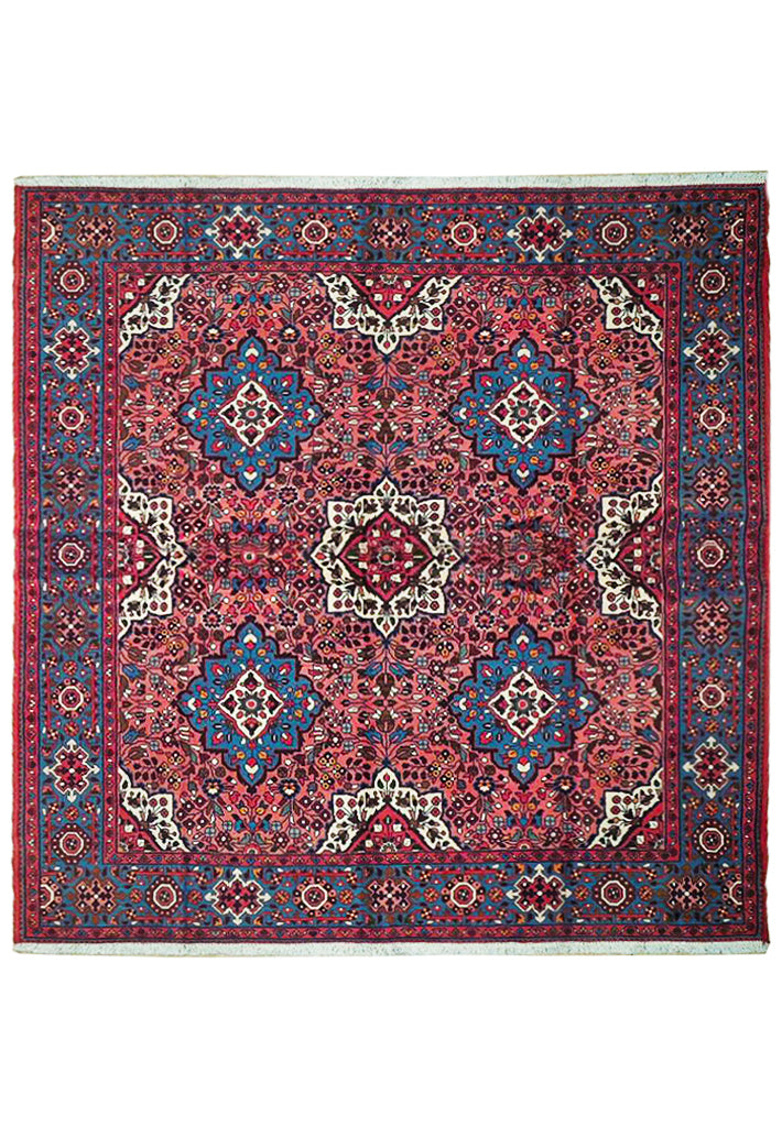 6.8 x 7.3 SQUARE Persian NAHAVAND Rug 72396