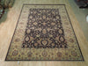 Load image into Gallery viewer, 7.10 x 10.3 Black Vegetable Dyed Chobi Rug 72519