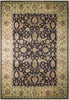 Load image into Gallery viewer, 7.10 x 10.3 Black Vegetable Dyed Chobi Rug 72519