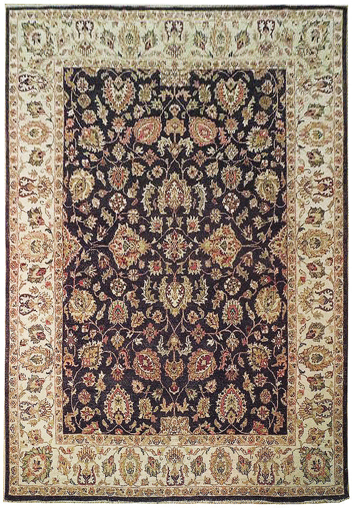 10.1 x 7.11 Vegetable Dyed Chobi Rug 72522