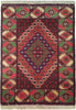 Load image into Gallery viewer, 3.10 x 5.7 Semi Antique Azerbaijani Kazak Rug 72707