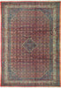 Load image into Gallery viewer, 7&#39; x 10&#39; Coral Red Fine Persian Kord Lilihan Bijar Rug 72757