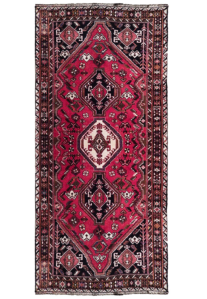 4' x 9' Red Semi-Antique-Persian-Hamadan-Runner.jpg