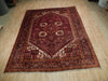 Load image into Gallery viewer, 8.2 x 10.7 Red Semi-Antique Persian Heriz Rug 73168