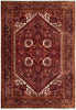 Load image into Gallery viewer, 8.2 x 10.7 Red Semi-Antique Persian Heriz Rug 73168