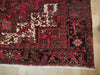 Load image into Gallery viewer, 7.10 x 10.7 Maroon Semi-Antique Persian Heriz Rug #B-73181