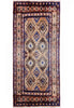 Load image into Gallery viewer, 4&#39; x 8&#39; Tan-Brown-Semi-Antique-Russian-Kazak-Runner.jpg