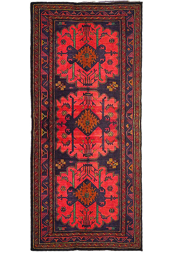 4' x 9' Salmon-Semi-Antique-Russian-Kazak-Runner.jpg
