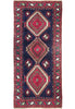 Load image into Gallery viewer, 5.2 x 8.3 Magenta Pink Semi Antique Russian Kazak Runner 73455