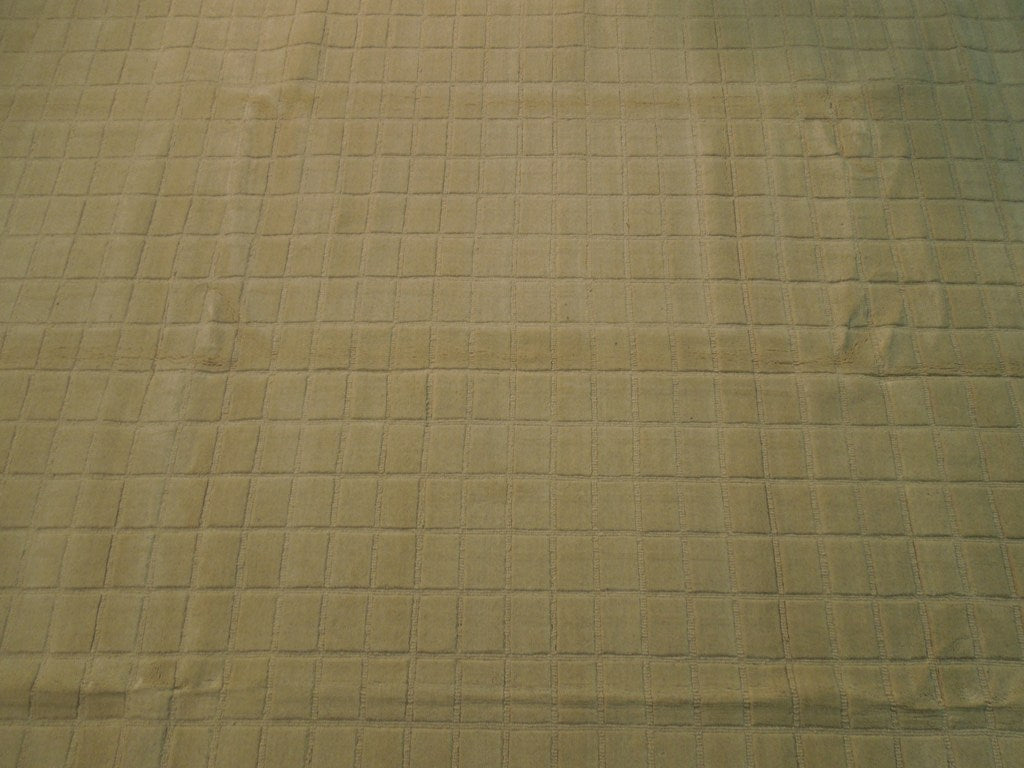 8 x 10 Beige Contemporary Wool handmade Rug #B-73485