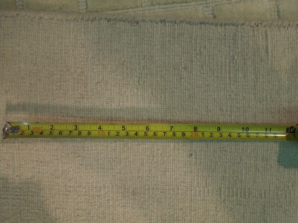 8 x 10 Beige Contemporary Wool handmade Rug #B-73485