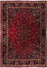 Load image into Gallery viewer, 9.4 x 13 Semi Antique Persian Khorasan MashadRug 73529