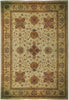 Load image into Gallery viewer, 6.7 x 10 Ivory Vegetable Dyed Chobi Rug 73618