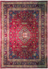 Load image into Gallery viewer, Semi-Antique-Persian-Mashad-Rug.jpg