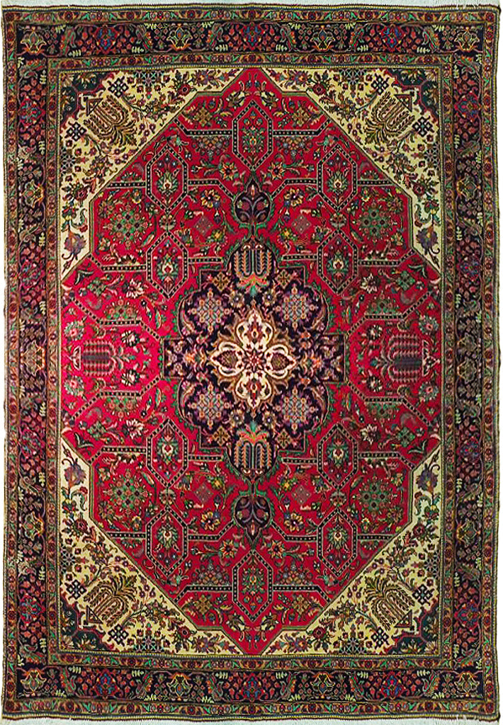  Red-Pink-GEOMETRIC-Persian-Tabriz-Rug.jpg