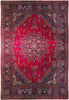 Load image into Gallery viewer, Red-Pink-RICH-Persian-Tabriz-Rug.jpg