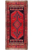 Load image into Gallery viewer, 3.9 x 7.6 Semi-Antique Persian Hamadan Rug 73958
