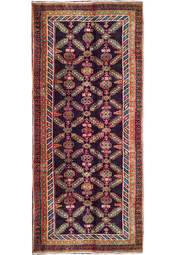4' x 9' Navy-Blue-Semi-Antique-Persian-Hamadan-Runner.jpg